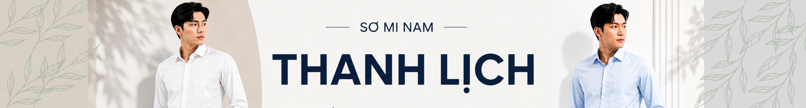 Áo sơ mi dài tay nam